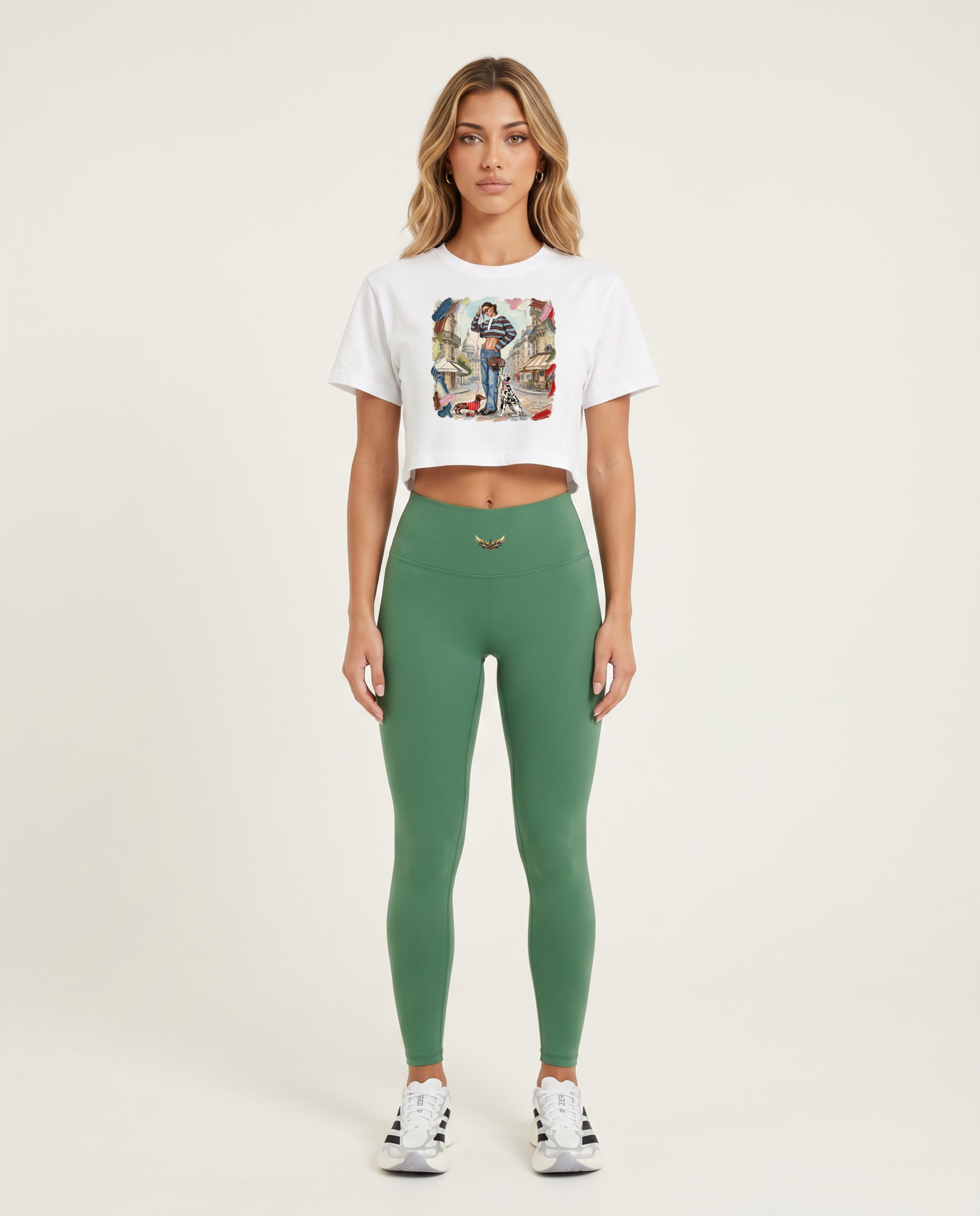 La Flâneuse — Rue de Paris Crop Top