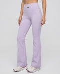 Alba High-Waisted Flare Leggings (Lilac Purple)