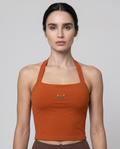 Talia Halter Crop Sports Bra