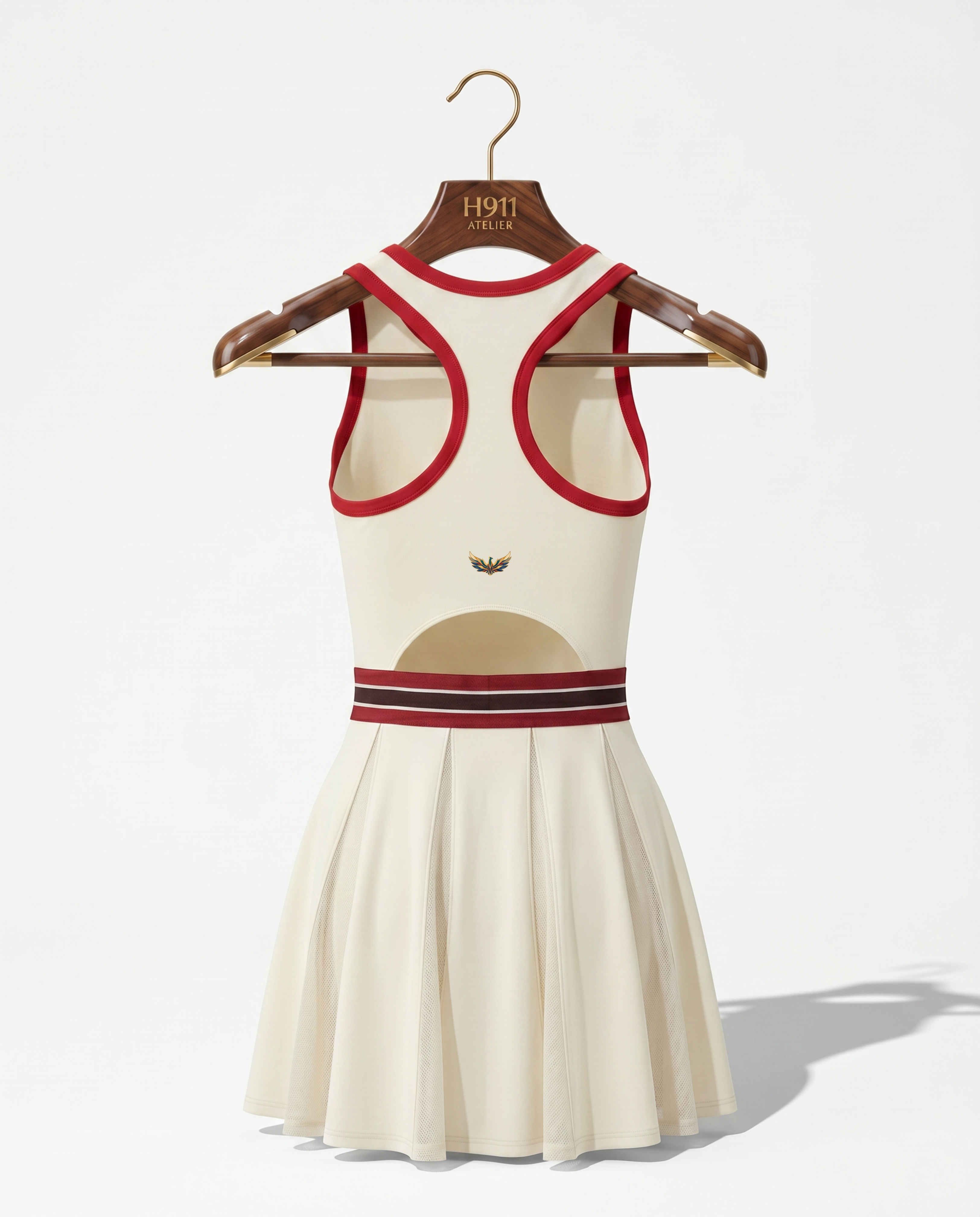 Wimbledon Color Block A-Line Tennis Dress