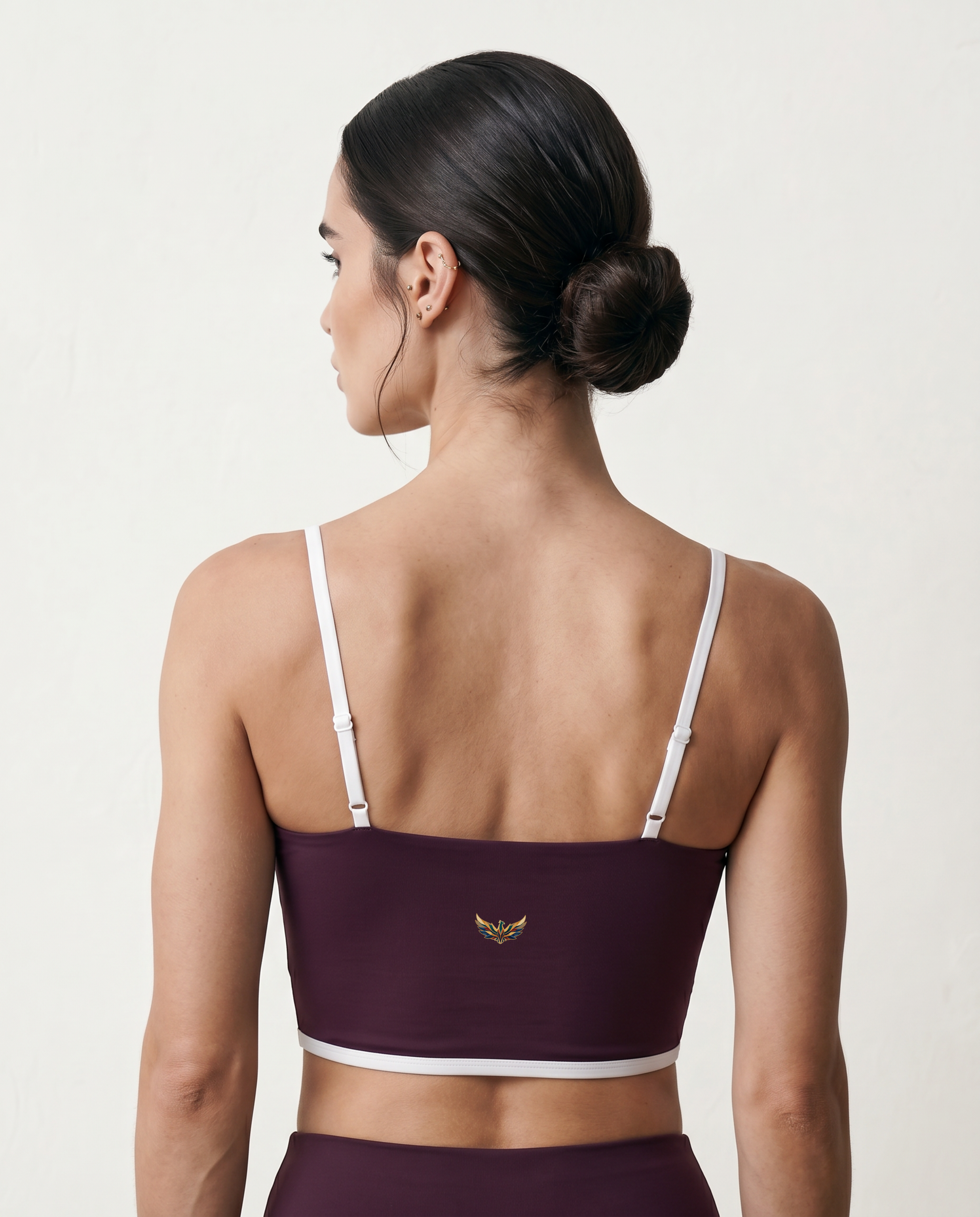 Ámbar Yoga Sports Bra (Deep Purple)