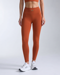 Kira Seamless Second Skin Leggings (Amber Orange)