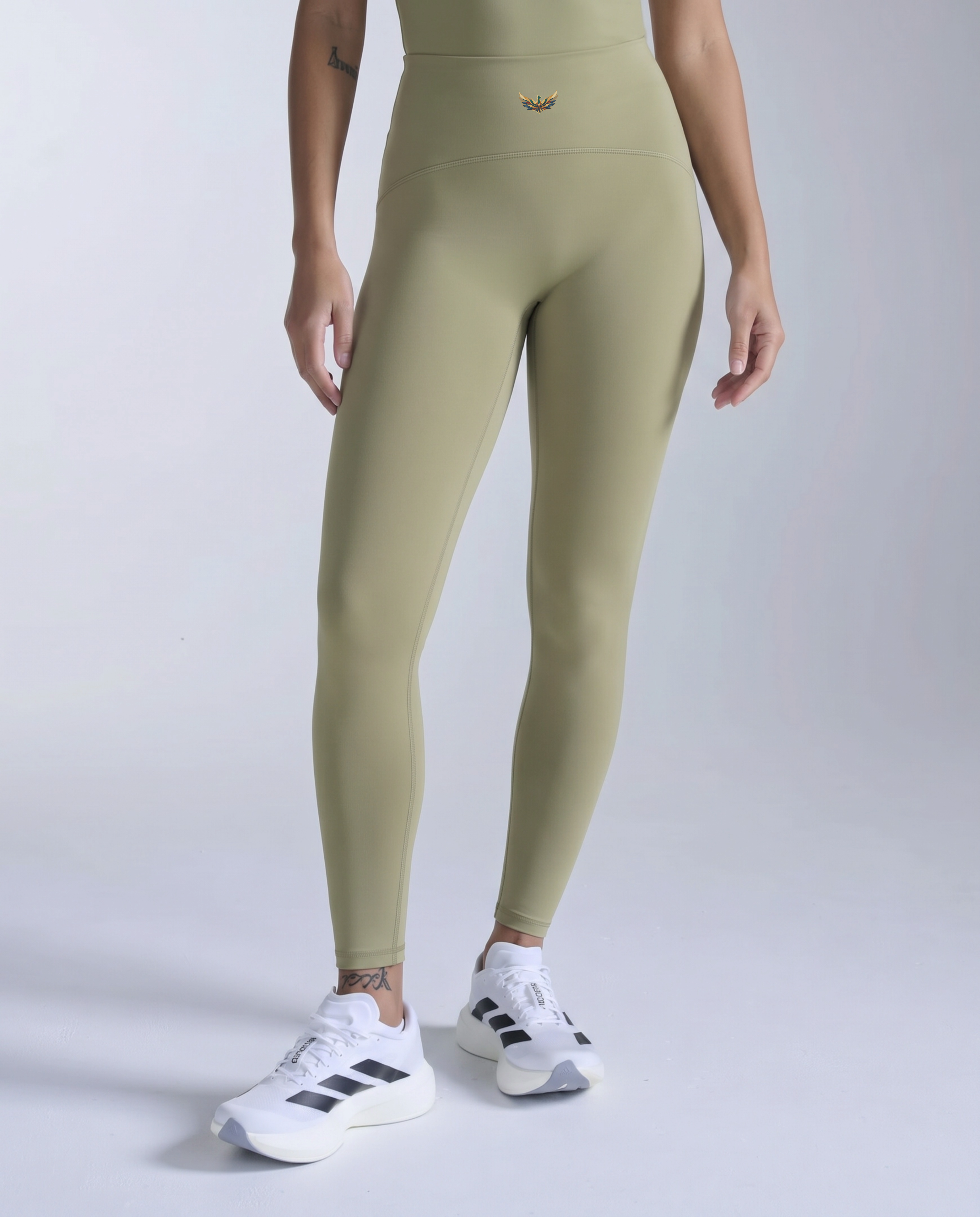 Kira Seamless Second Skin Leggings (Sage Khaki)