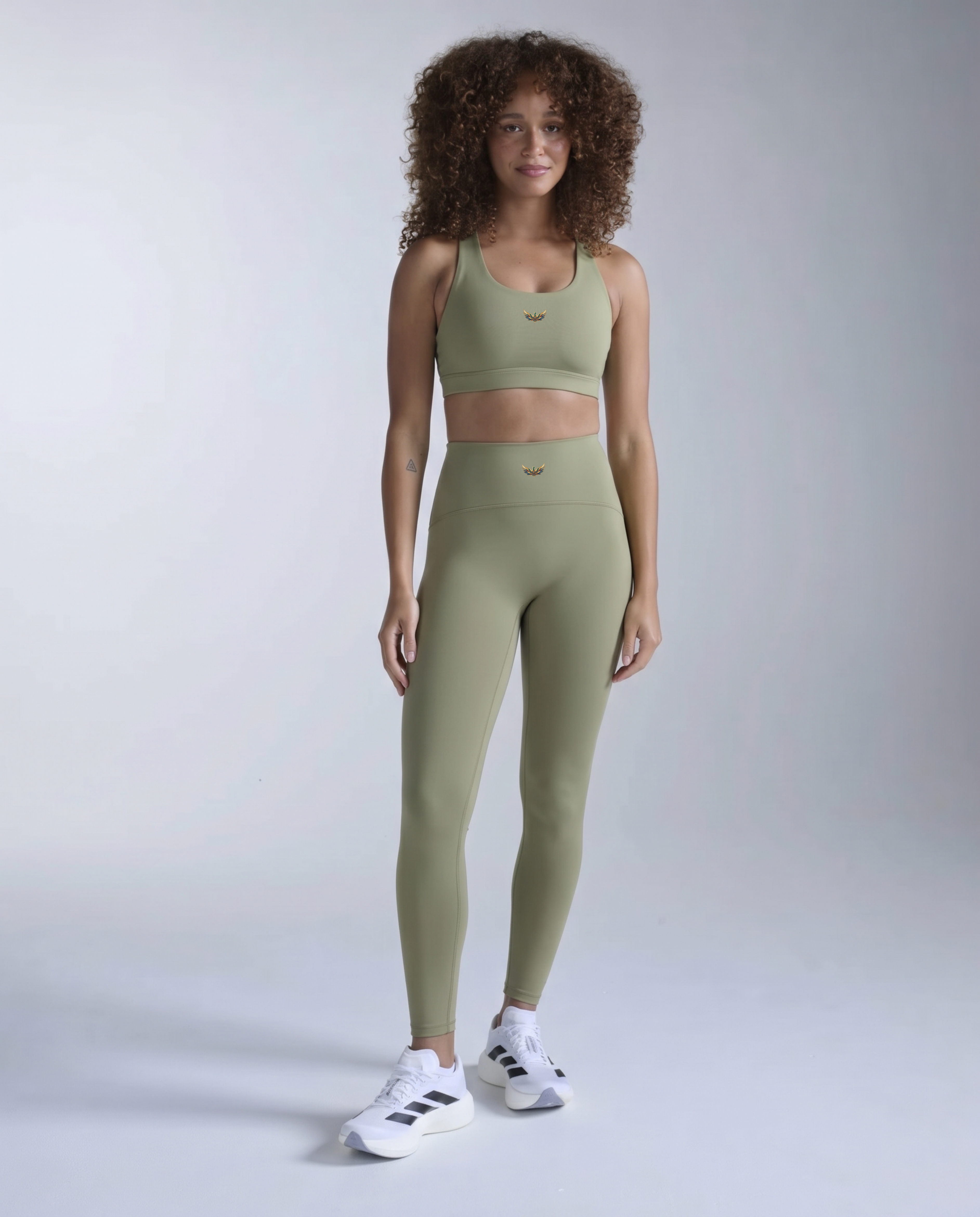 Kira Seamless Second Skin Leggings (Sage Khaki)