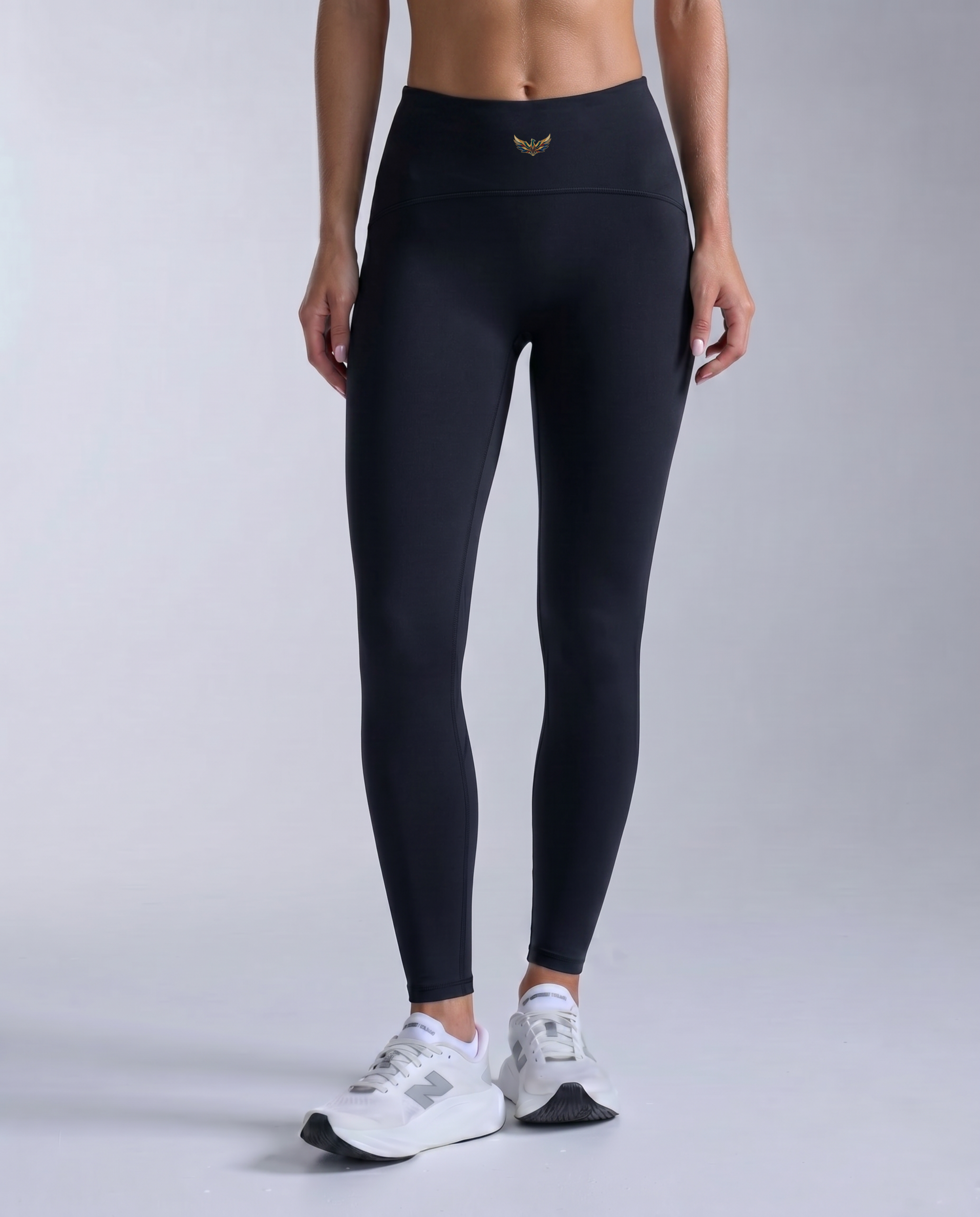 Kira Seamless Second Skin Leggings (Jet Black)