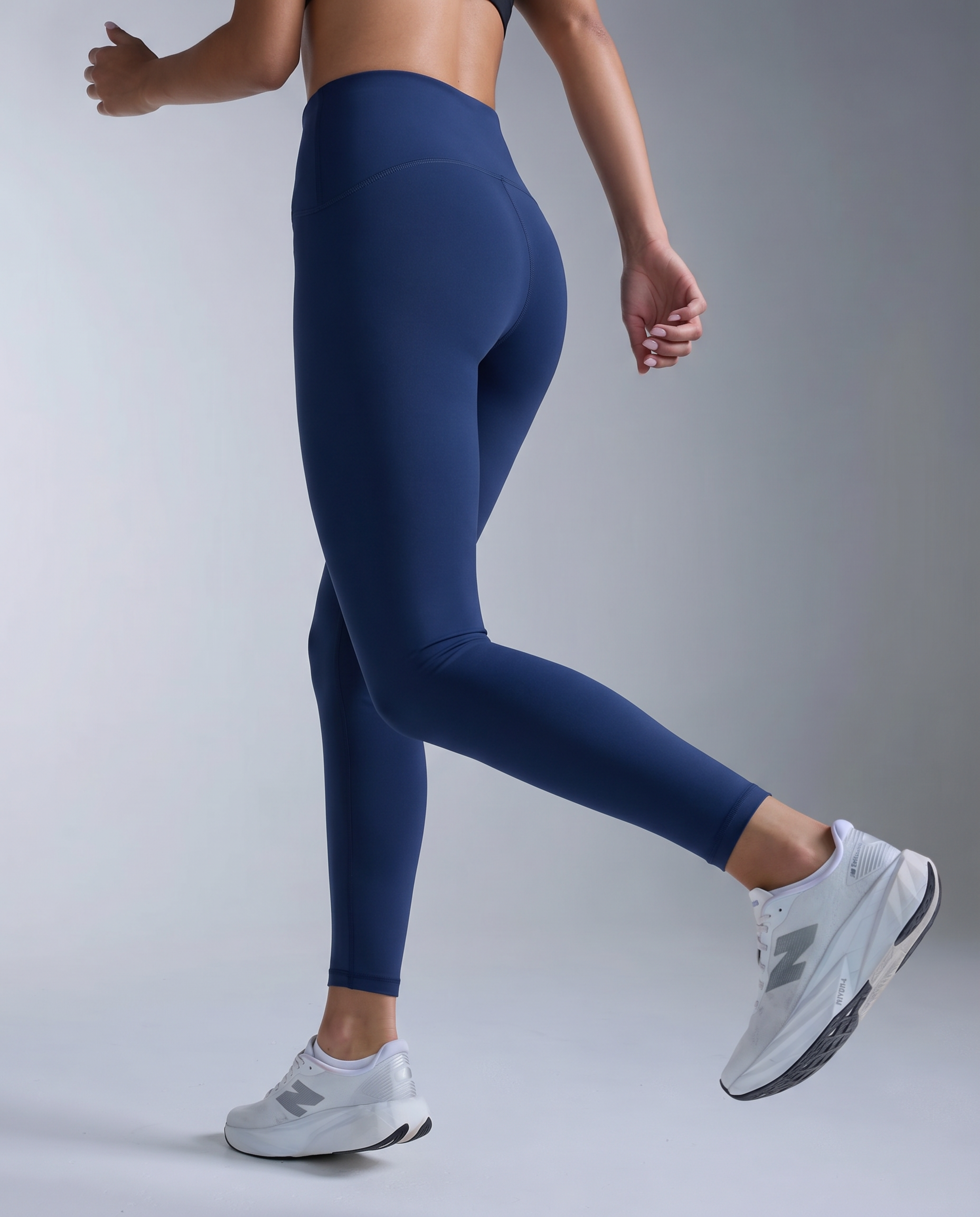 Kira Seamless Second Skin Leggings (Navy Blue)