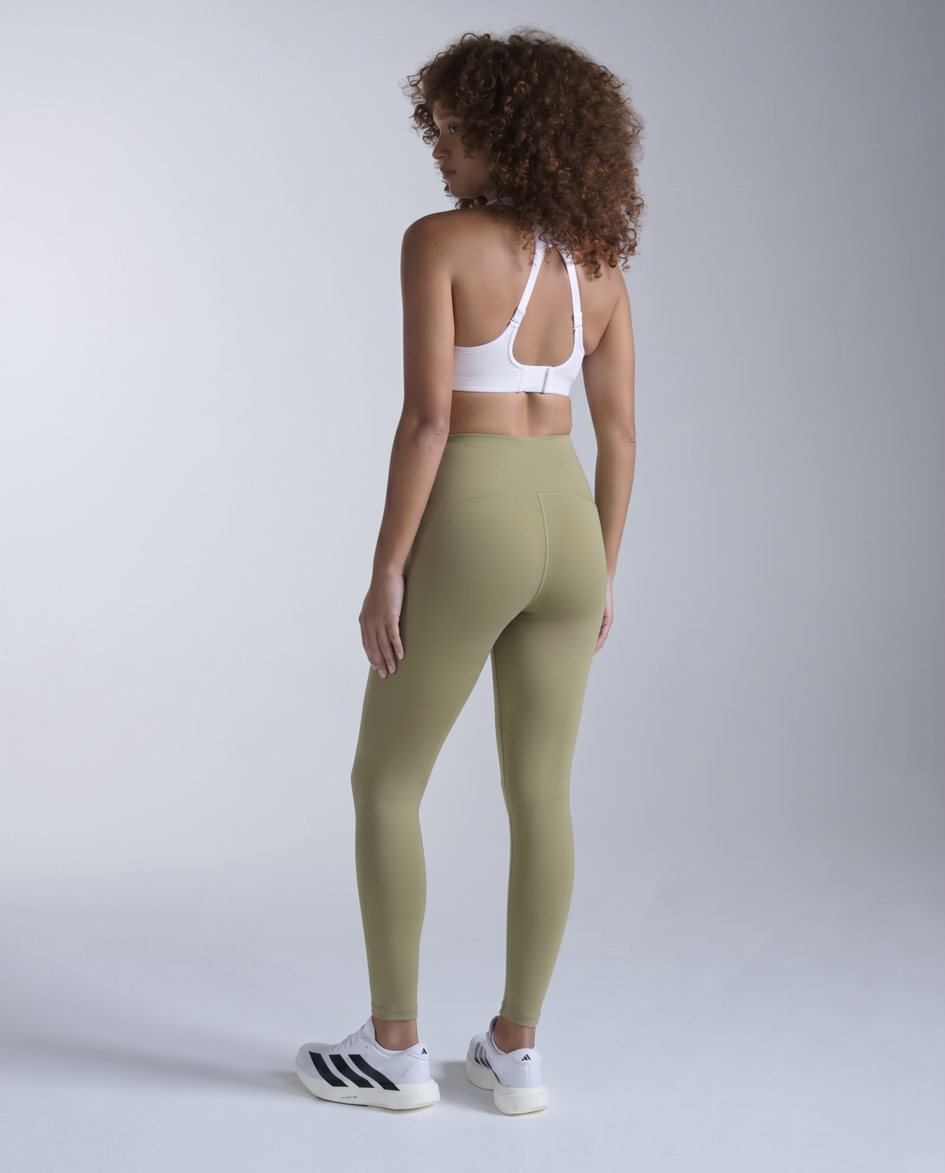 Kira Seamless Second Skin Leggings (Sage Khaki)