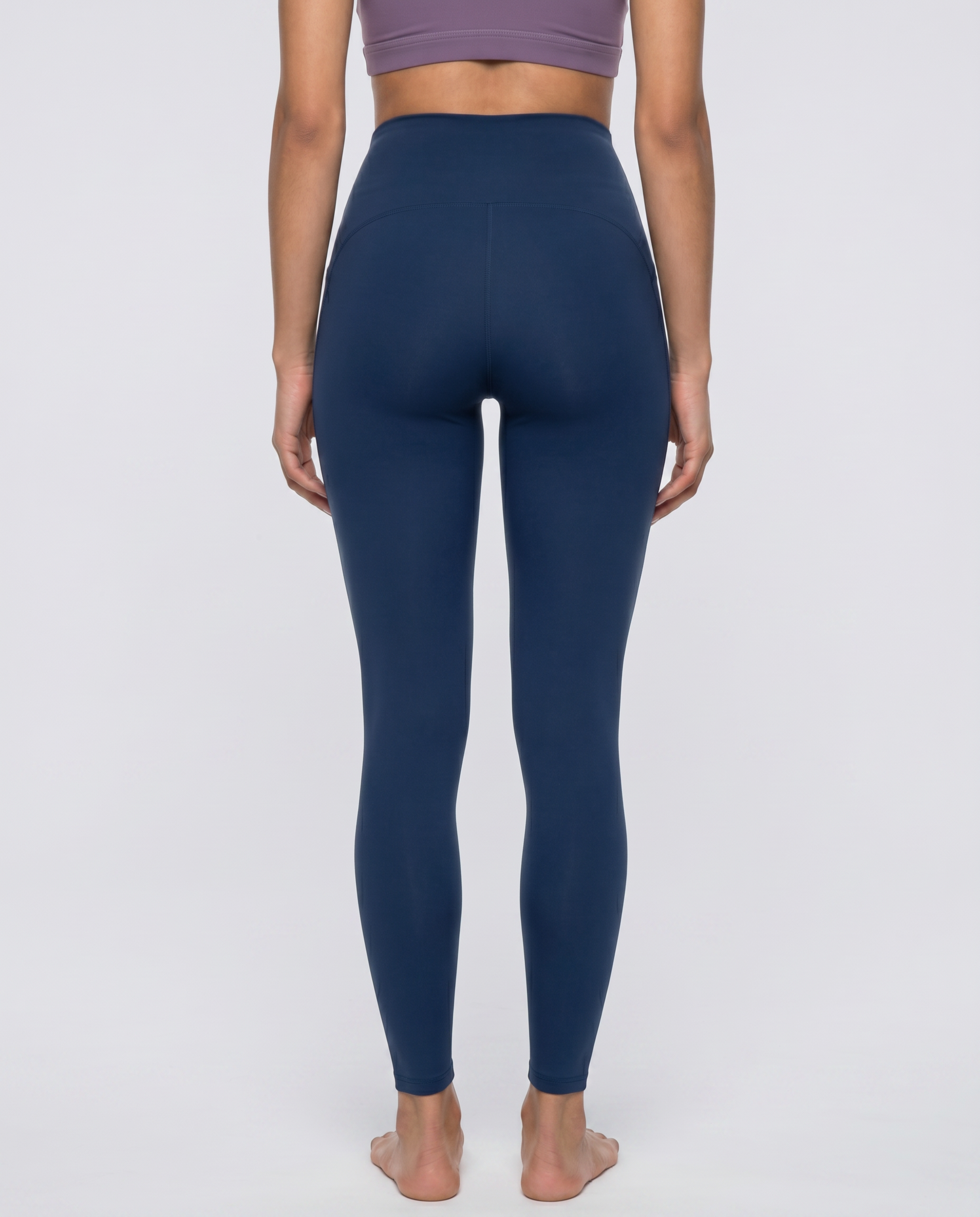 Mila Skinny Pocket Leggings (Navy Blue)