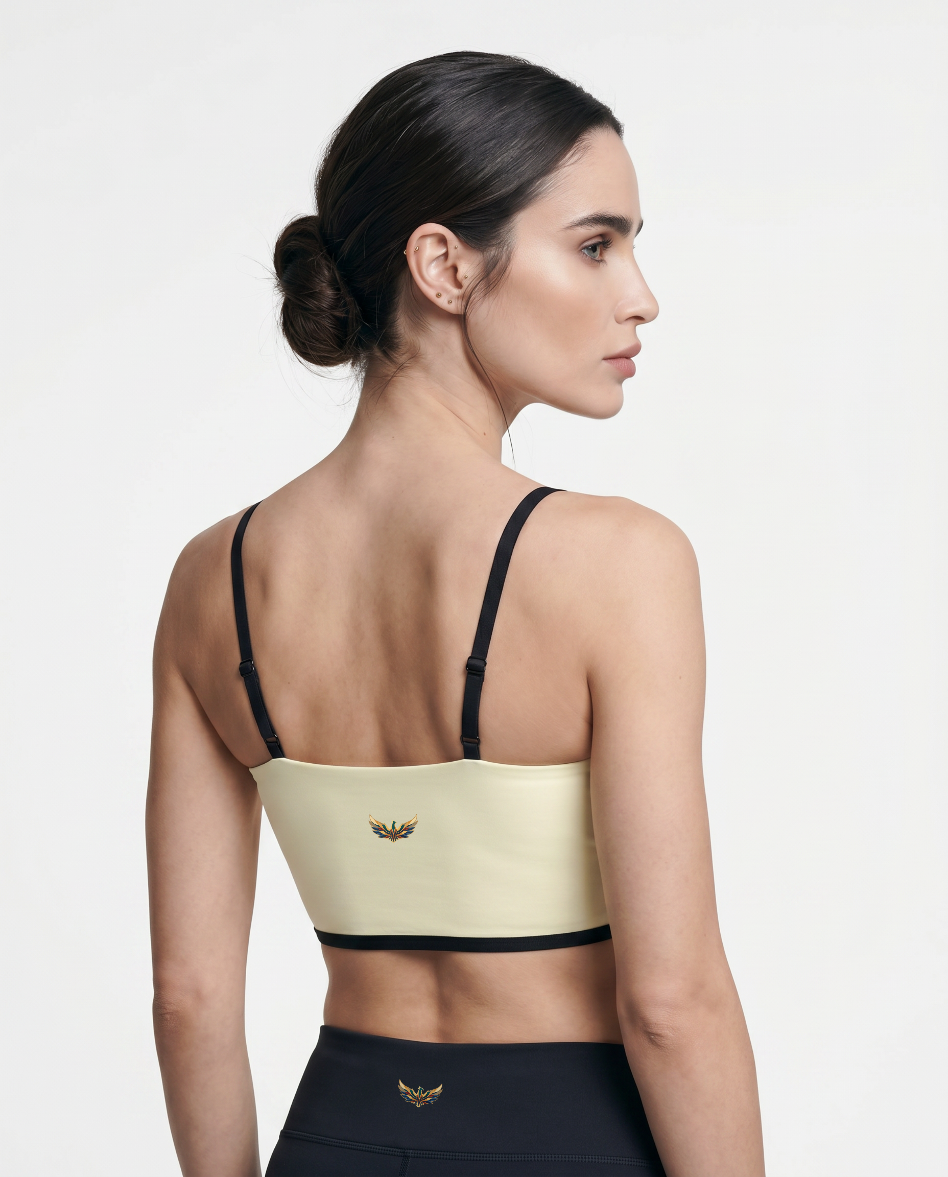 Ámbar Yoga Sports Bra (Pale Pistachio)