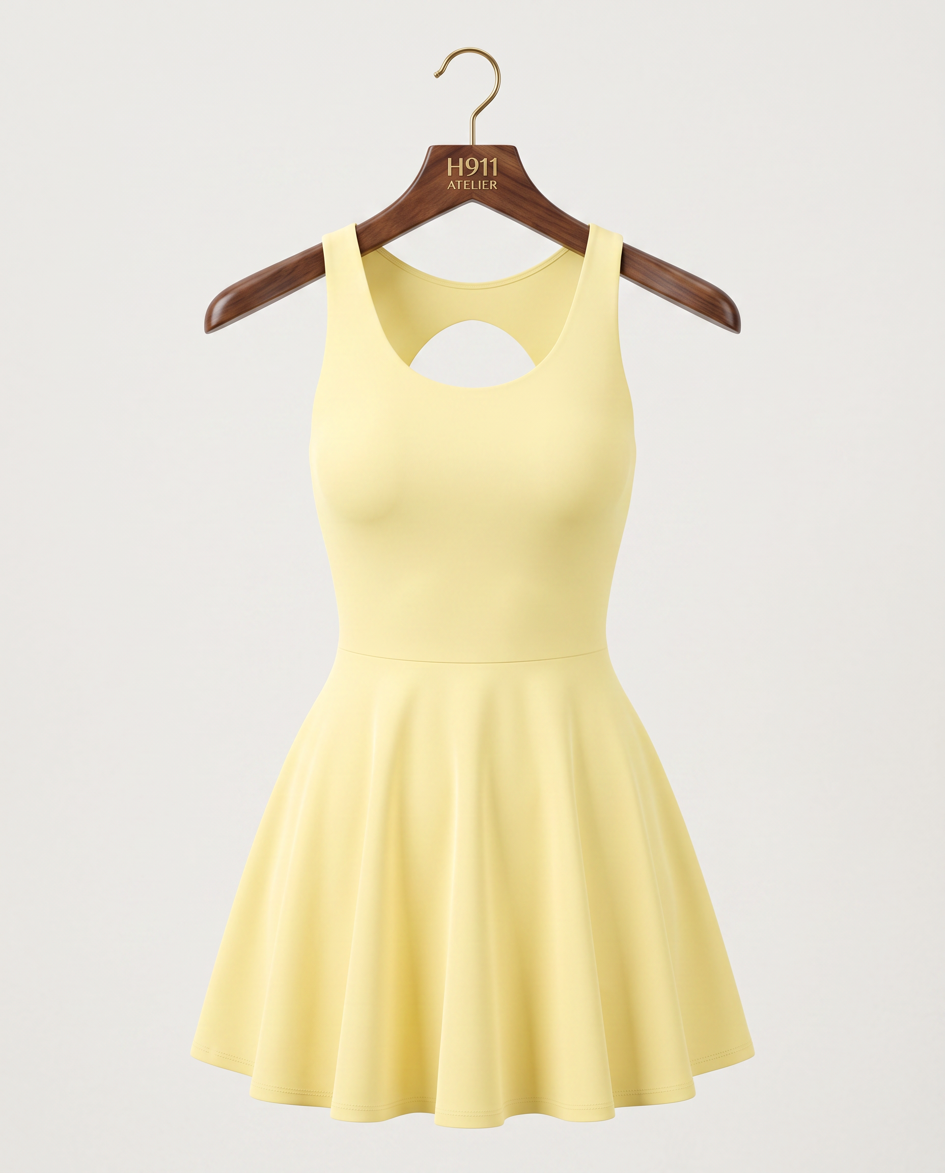 Vienna Open-Back Tennis Dress