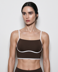 Ámbar Yoga Sports Bra (Coffee)