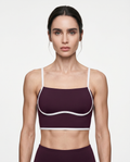 Ámbar Yoga Sports Bra (Deep Purple)