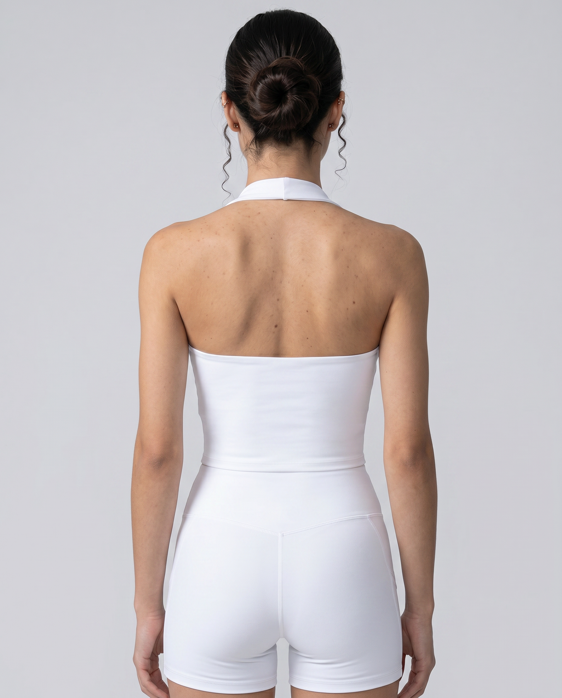 Talia Halter Crop Sports Bra