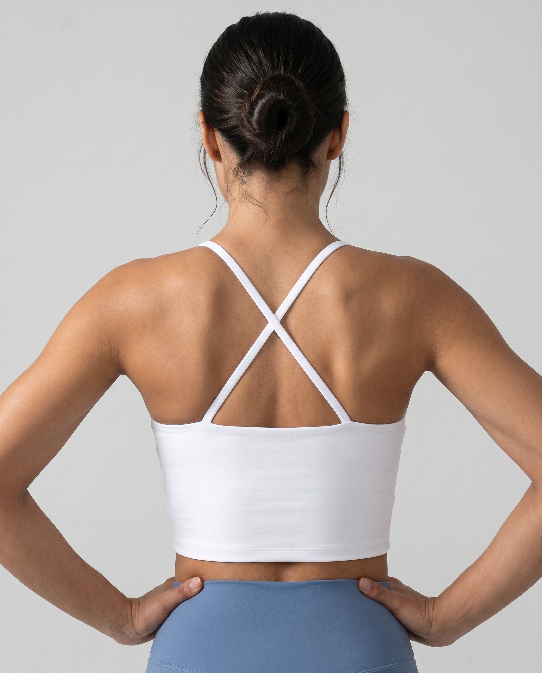 Elara Cross-Back Yoga Tank Top