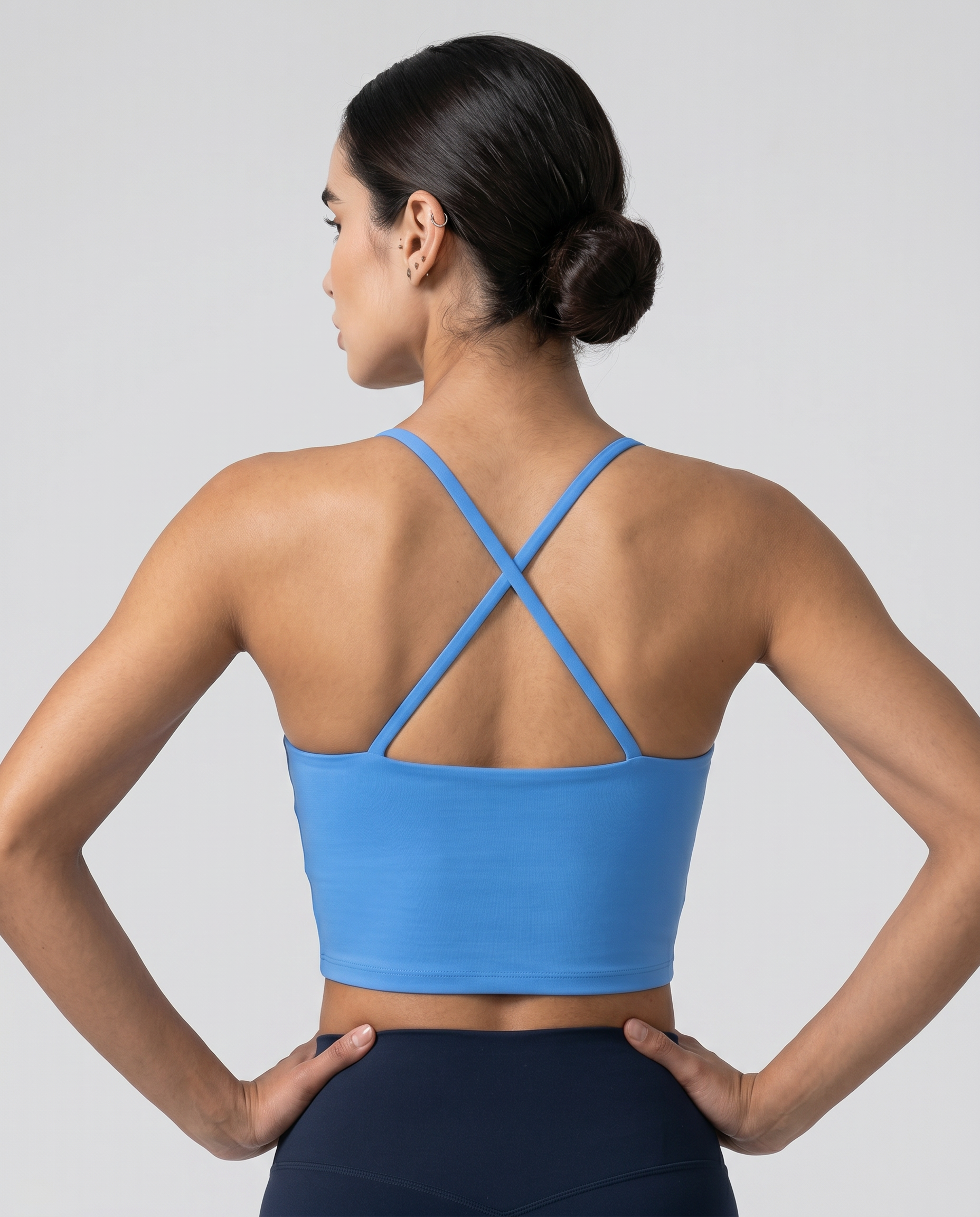 Elara Cross-Back Yoga Tank Top