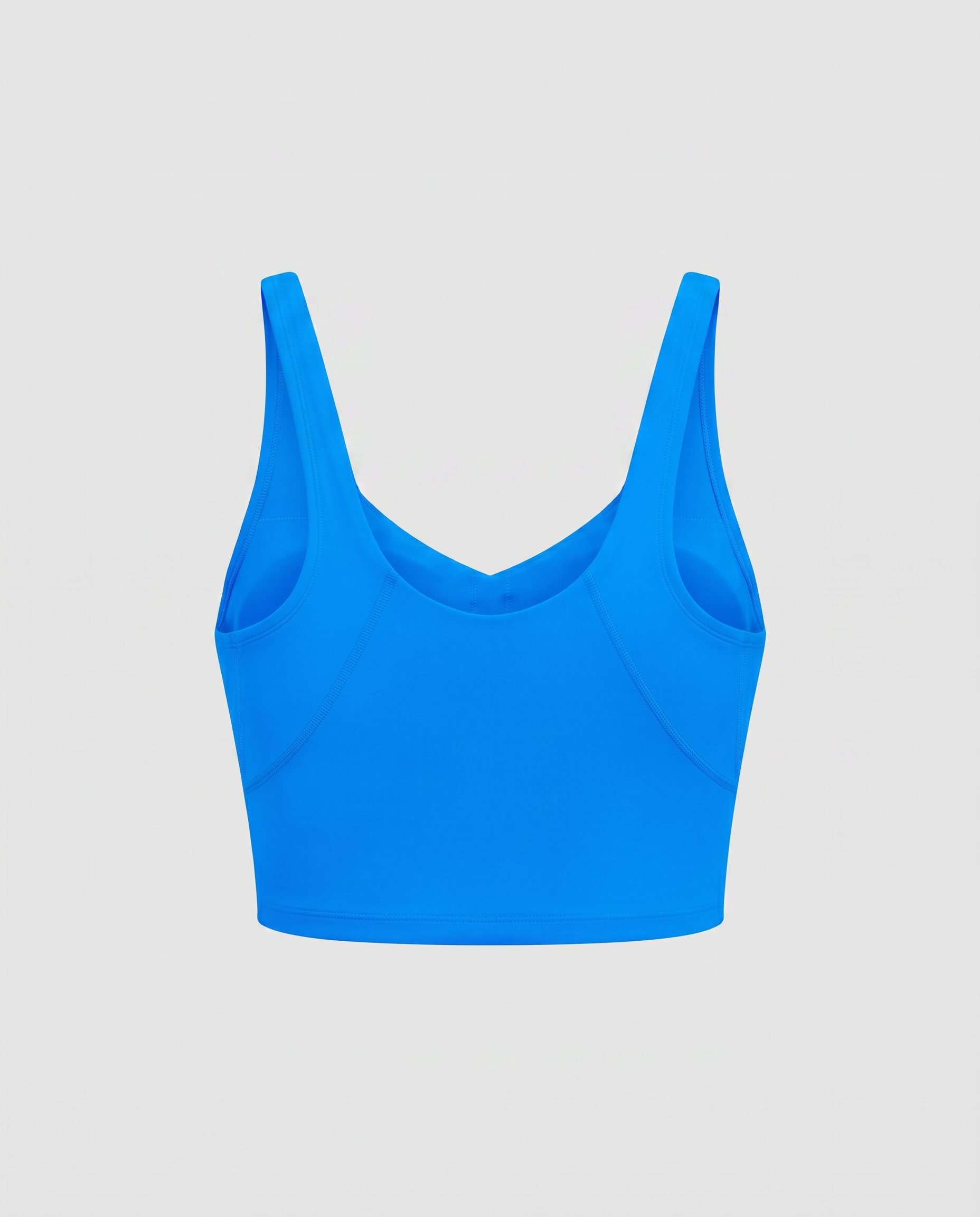 Aura V-Neck Yoga Sports Bra (Colorful Blue)
