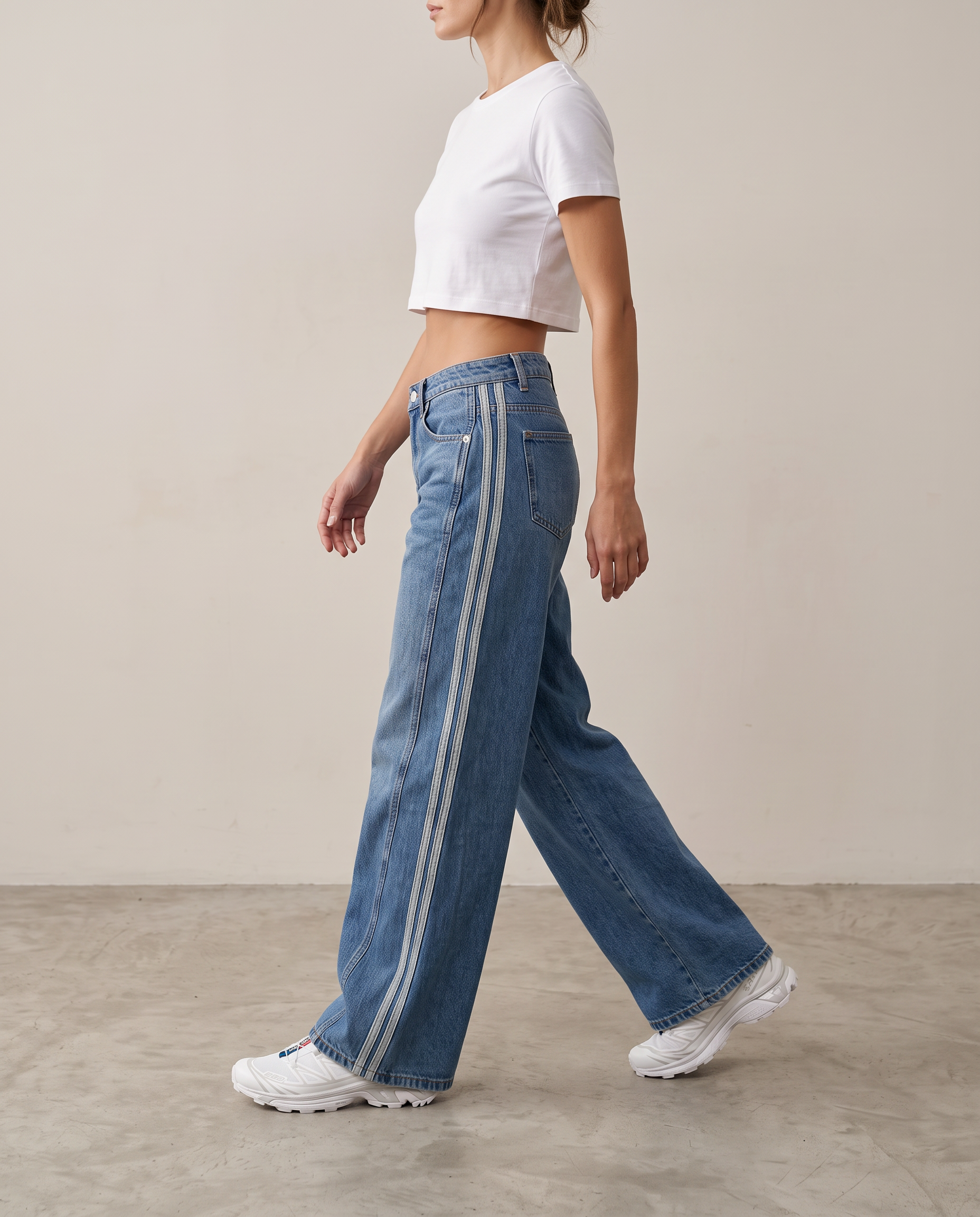 Soho Wide Leg Denim Jeans