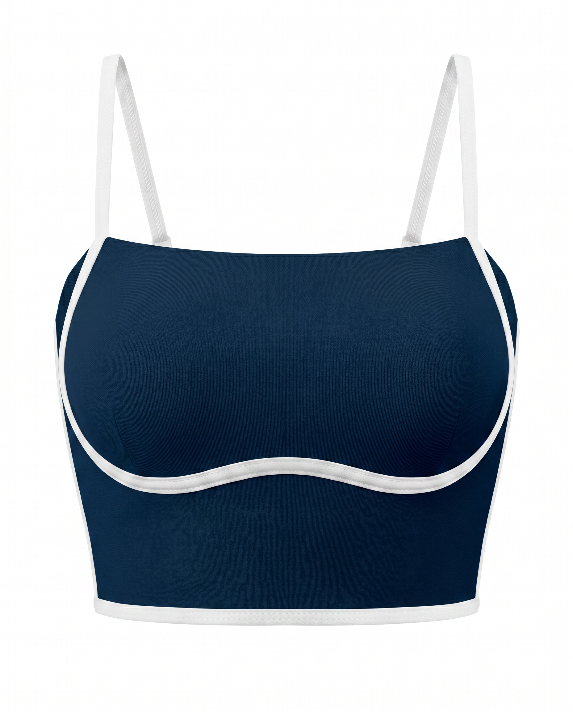 Ámbar Yoga Sports Bra (Navy Blue)