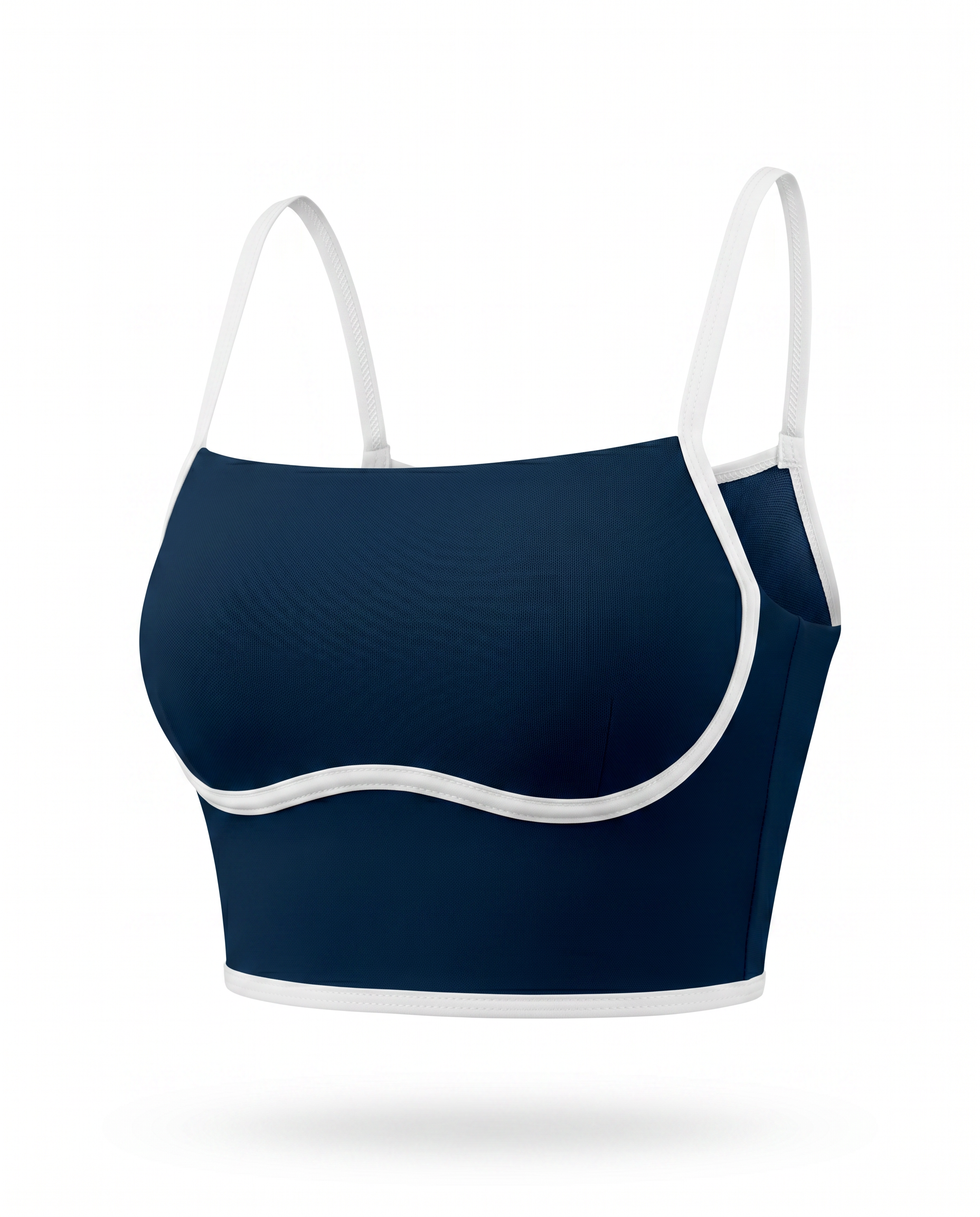 Ámbar Yoga Sports Bra (Navy Blue)
