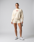 Aria Mock-Neck Sweatshirt (Vanilla Cream)