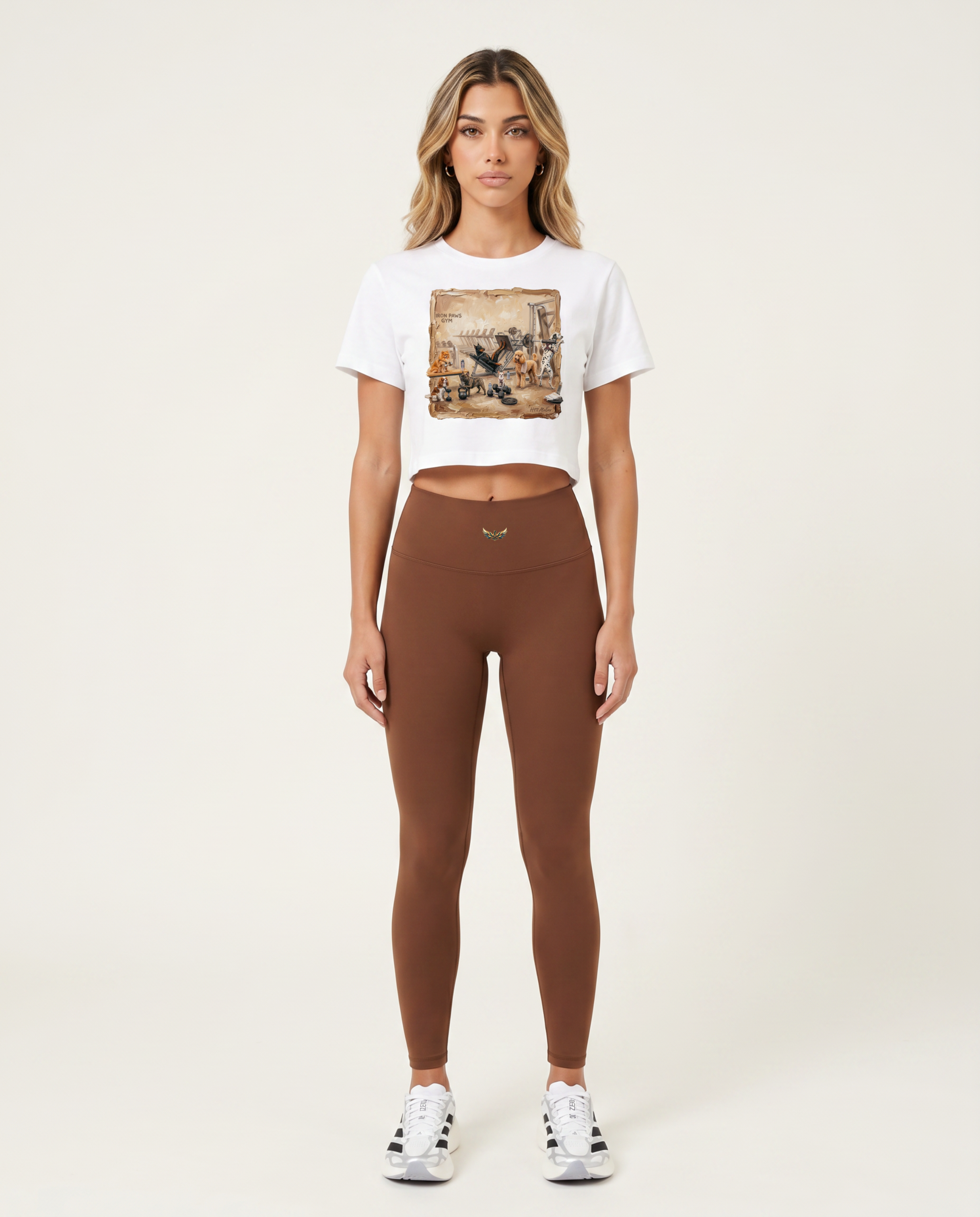 Iron Paws Gym Crop Top