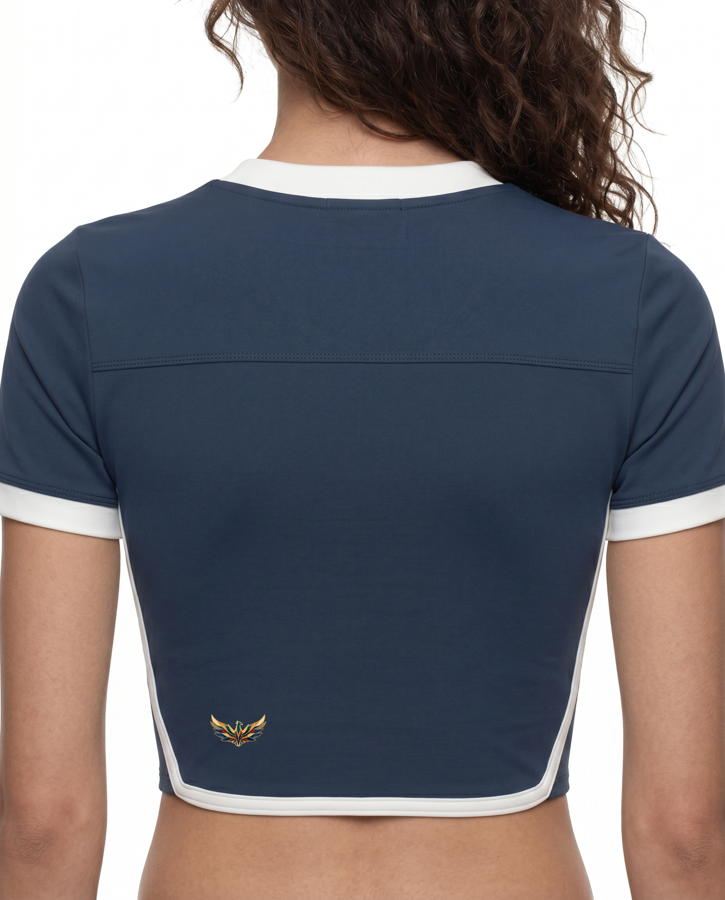 Camila Color Block Cropped Tee