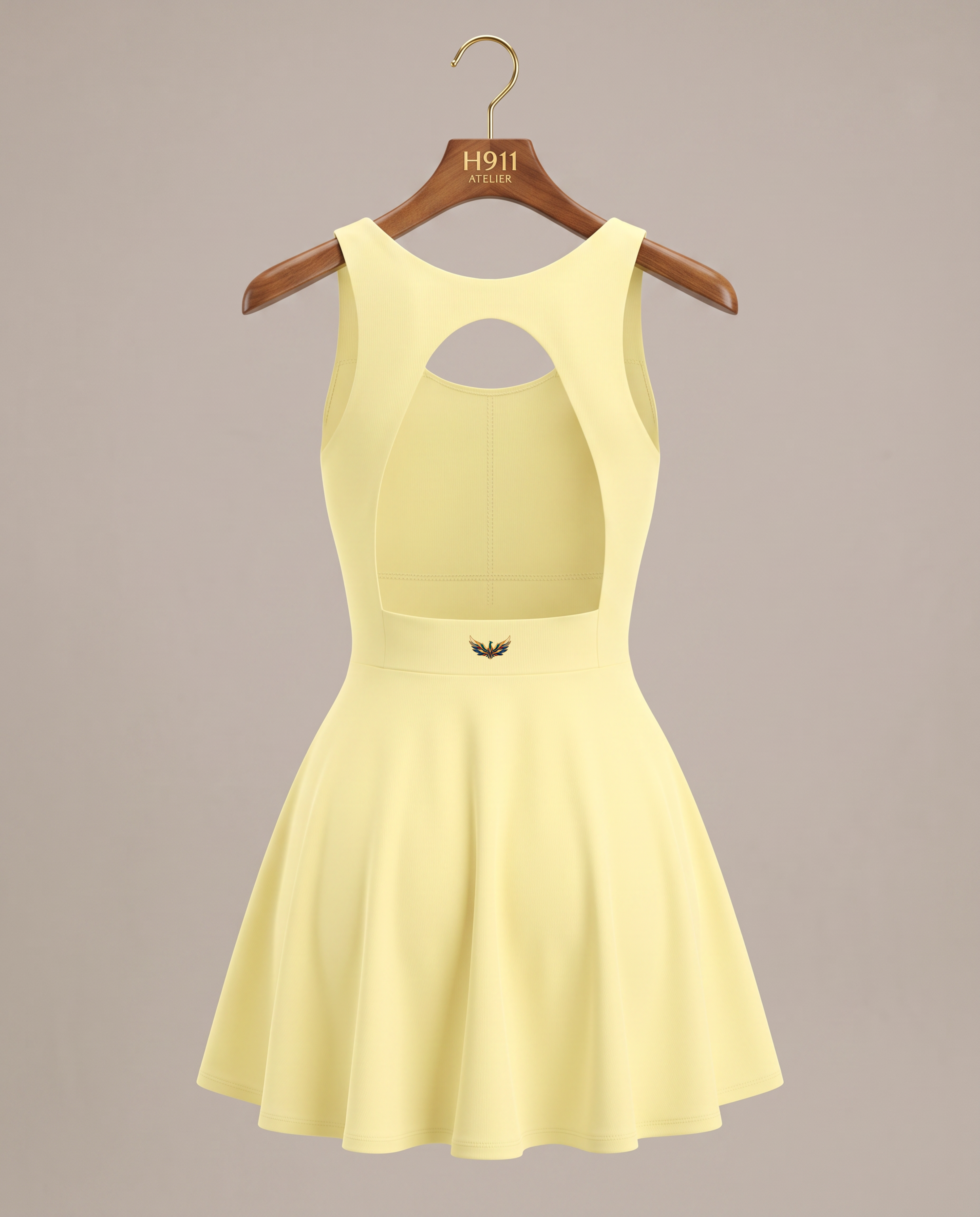 Vienna Open-Back Tennis Dress
