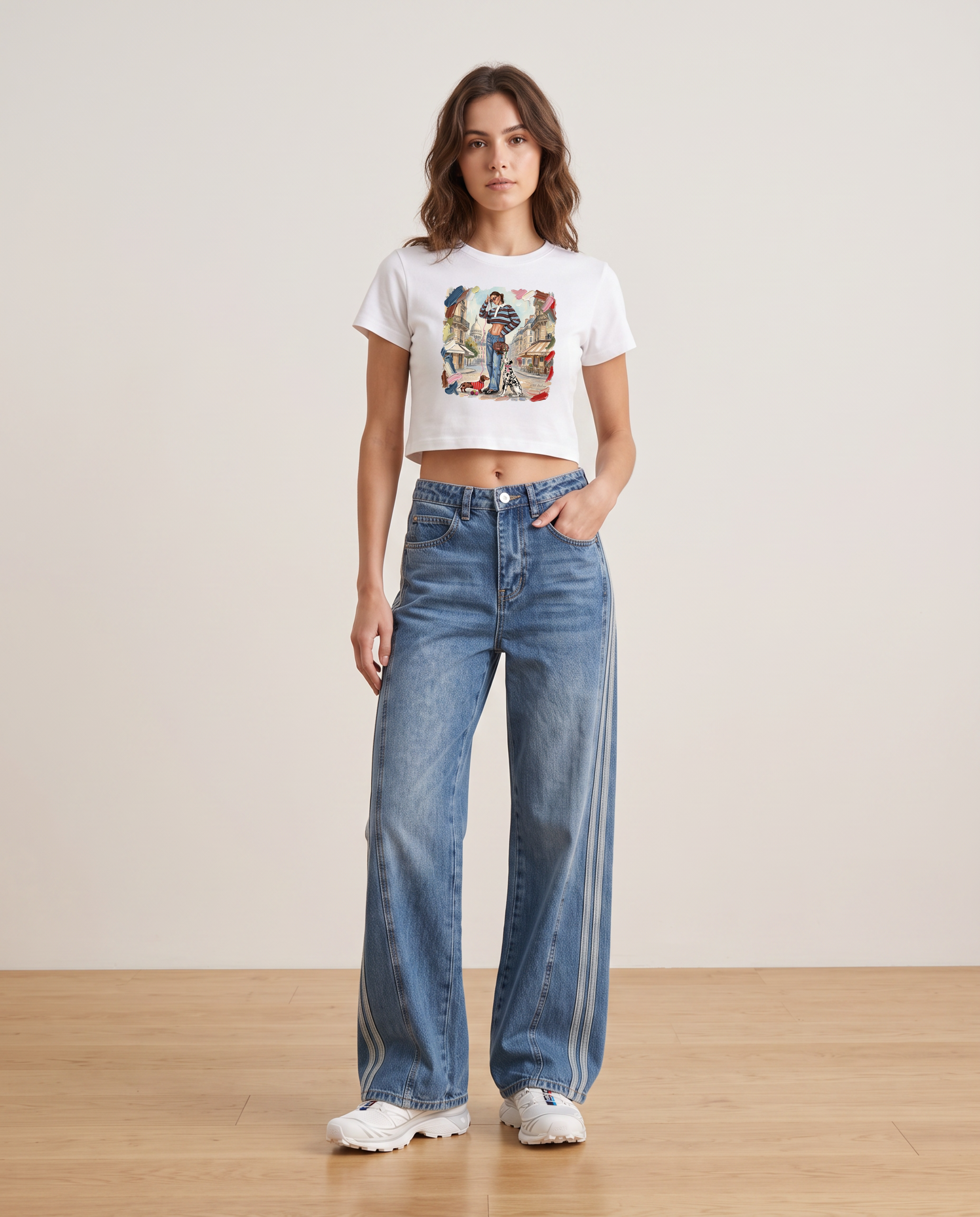 Soho Wide Leg Denim Jeans