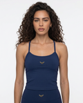 Vela Yoga Tank Top (Navy Blue)