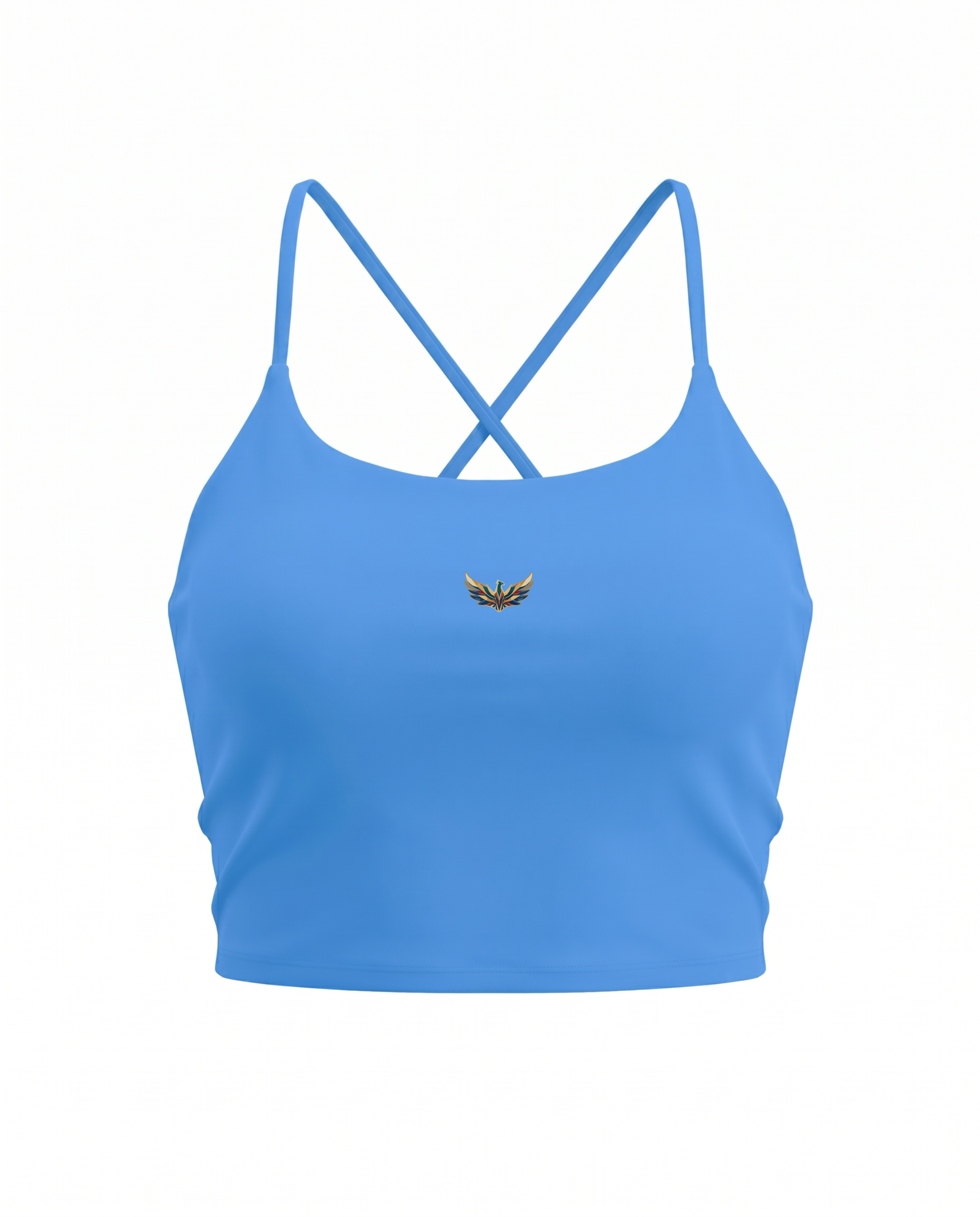 Elara Cross-Back Yoga Tank Top