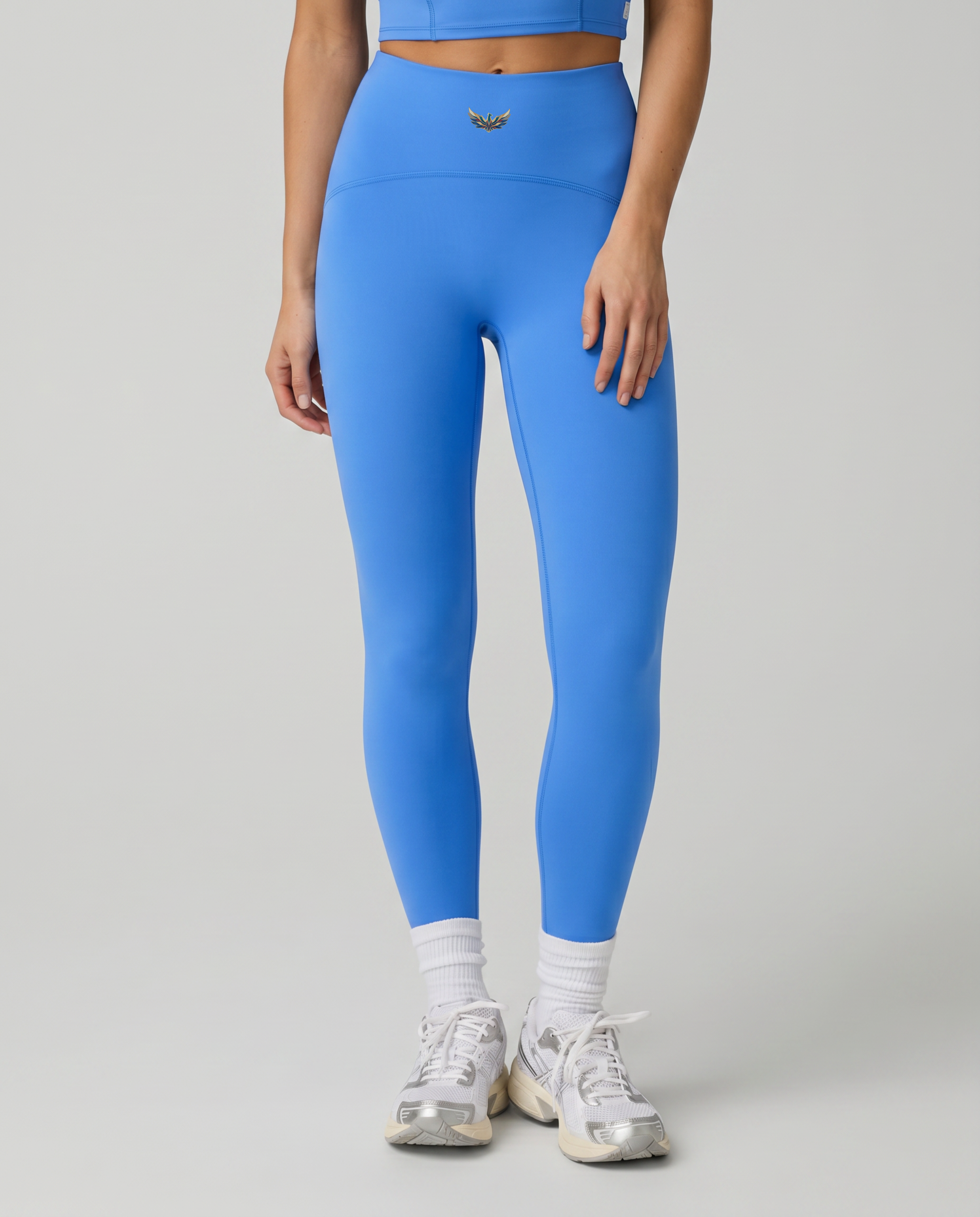 Kira Seamless Second Skin Leggings (Cerulean Blue)