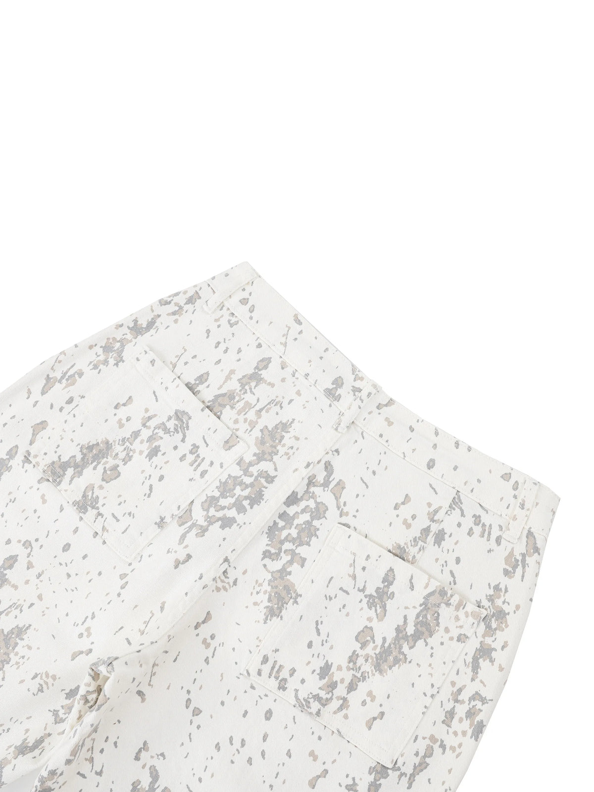 Marais Splatter Barrel Leg Jeans
